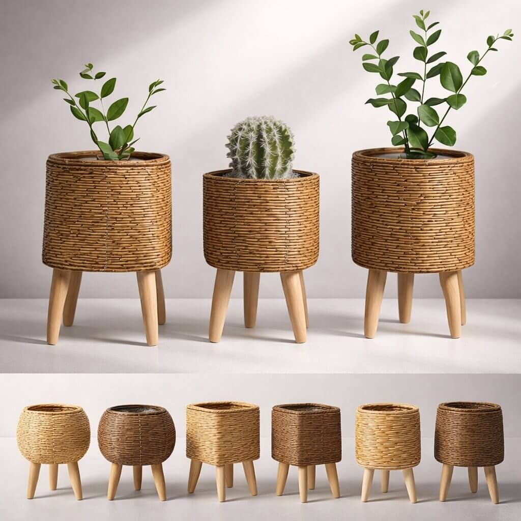 Elevate Your Greenery with Our Stylish Planter Stand