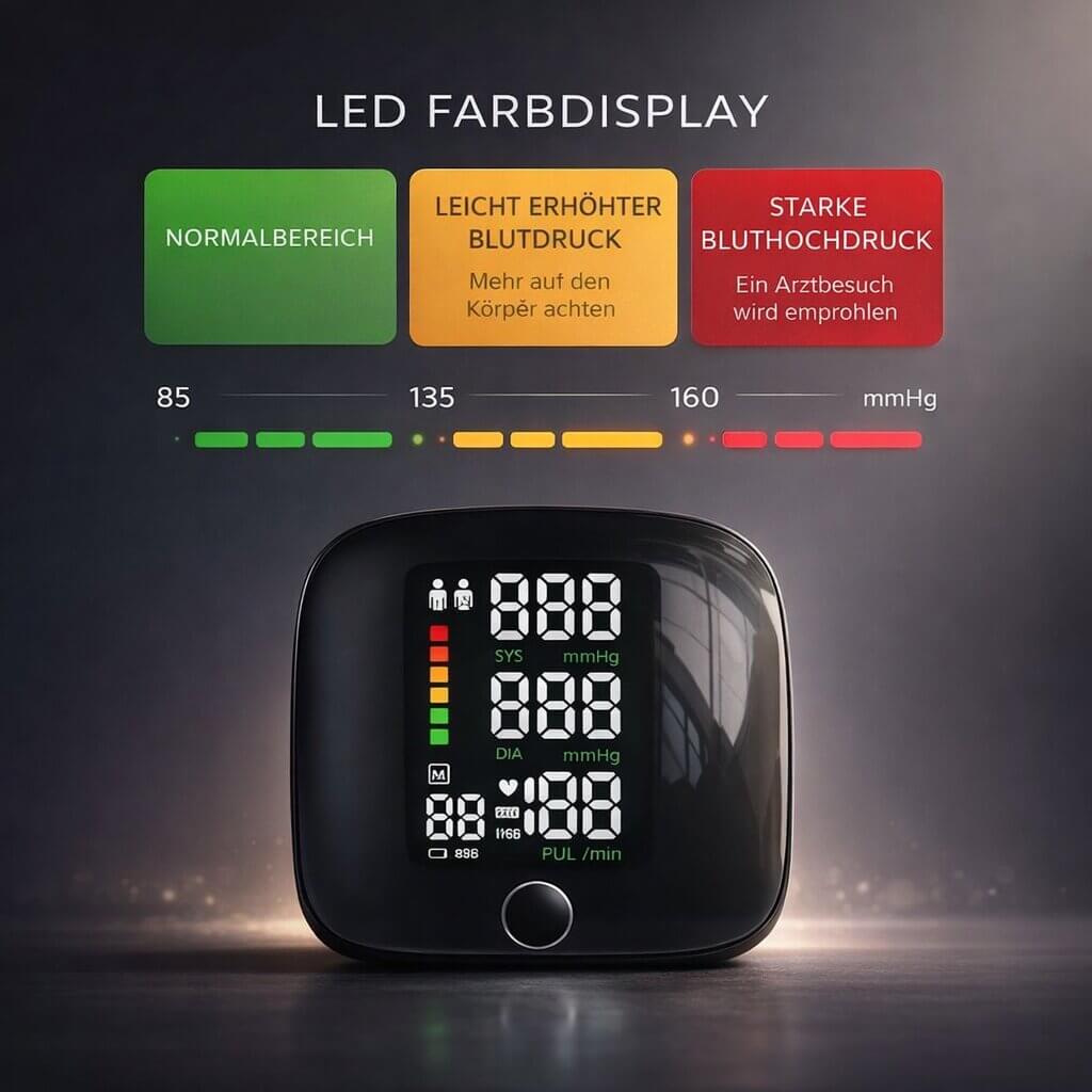 Wrist Blood Pressure Monitor | Rechargeable Digital Device