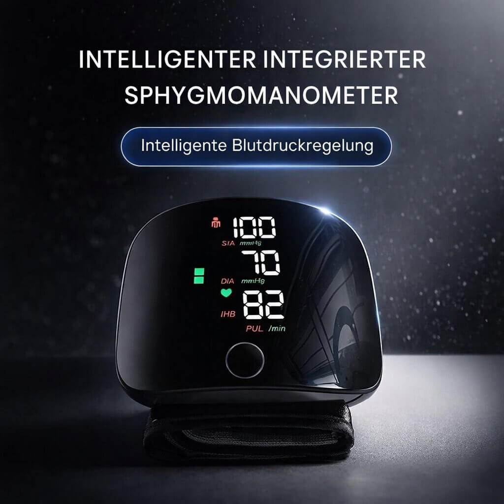 Wrist Blood Pressure Monitor | Rechargeable Digital Device