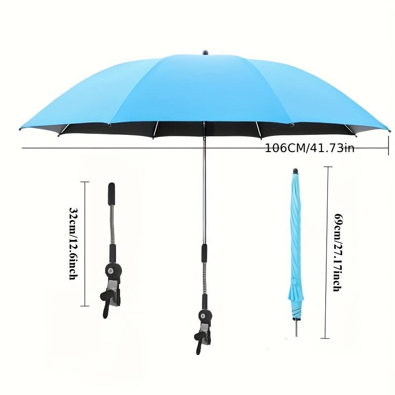 Adjustable Outdoor Umbrella for Sunshade Protection