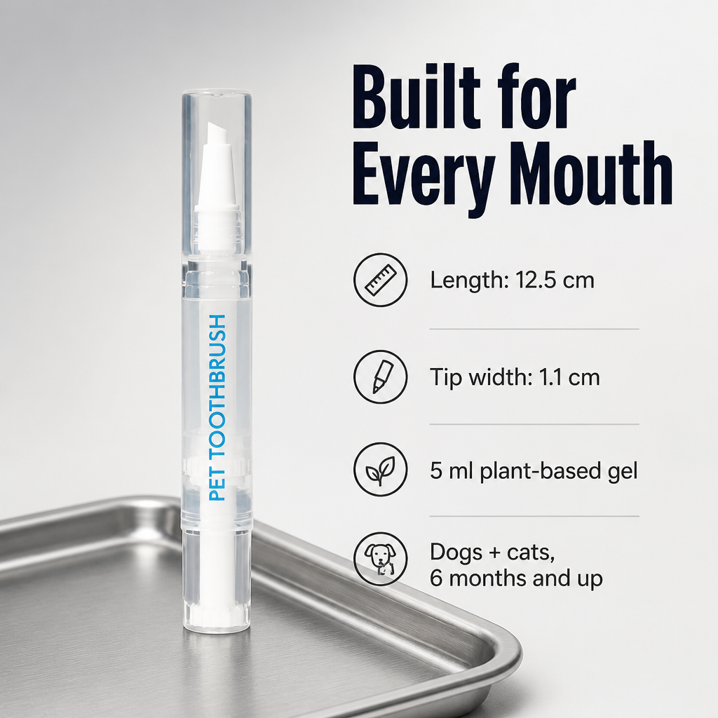 SmilePaw™ — Stop the Brushing Struggle and Remove Tartar in 30 Seconds a Day