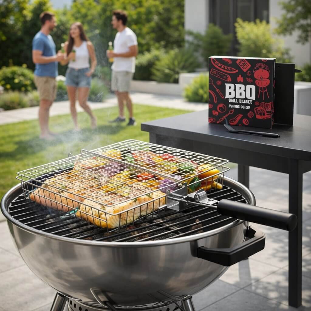 Grill Basket | Stainless Steel | Even Heat Distribution | BBQWend