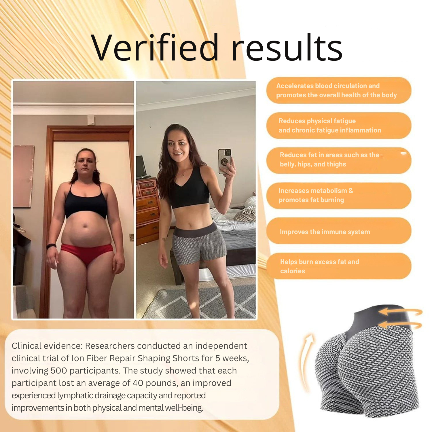 VexaCurve™ Contour Shorts — Ignite Your Curves with Effortless Lift and Fat-Burning Power