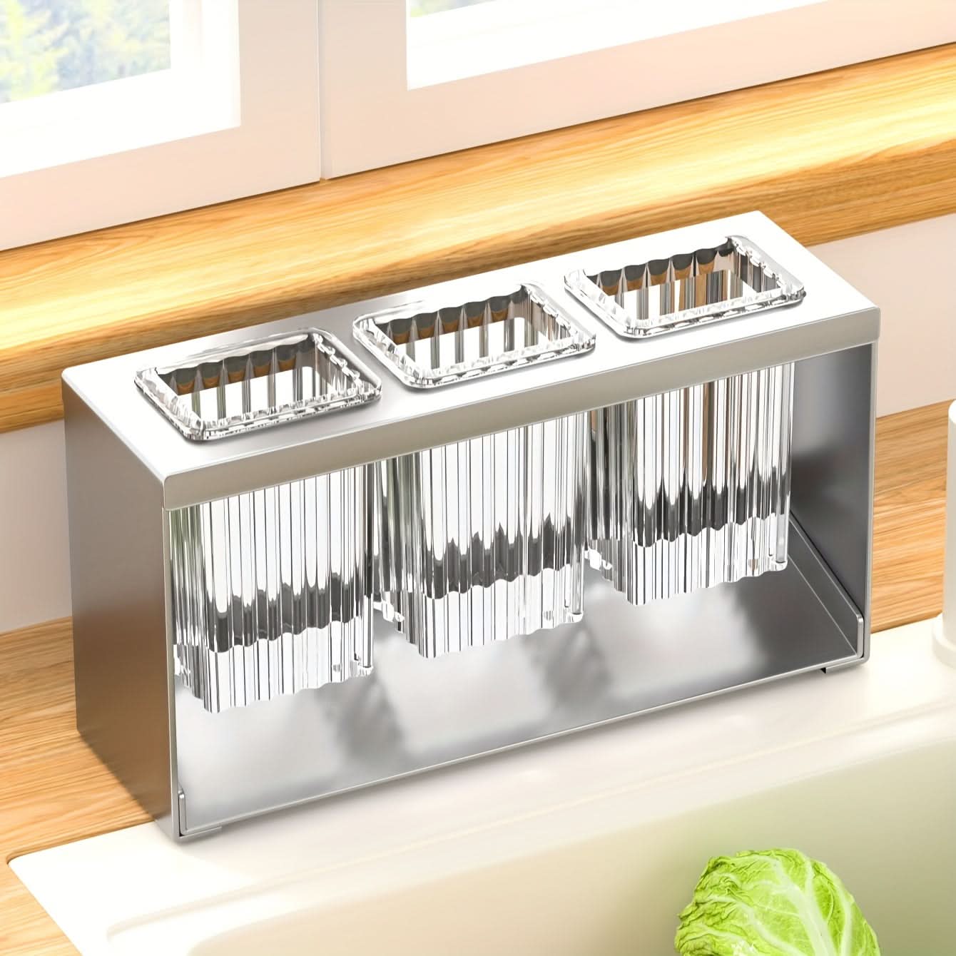 Kitchen Utensil Organizer Rack for Efficient Storage