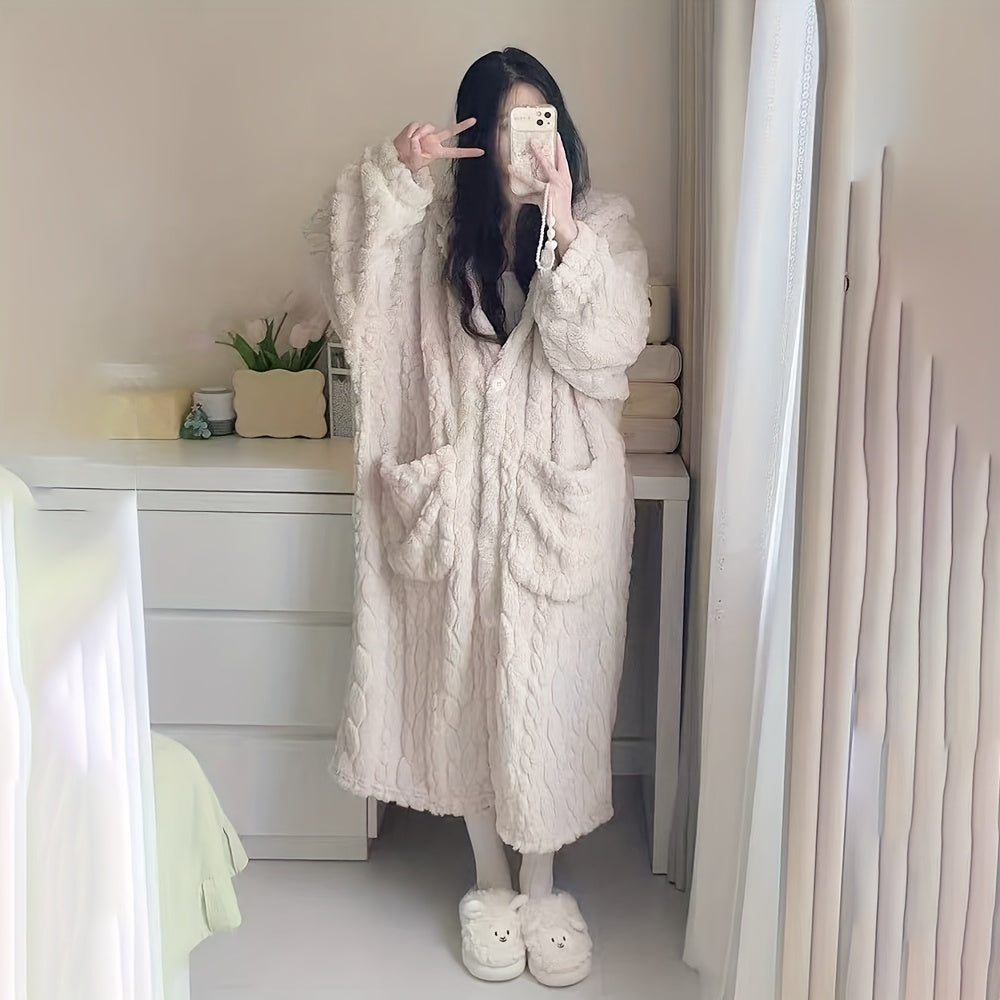 Luxe Comfort Bathrobe – Everyday Elegance Awaits