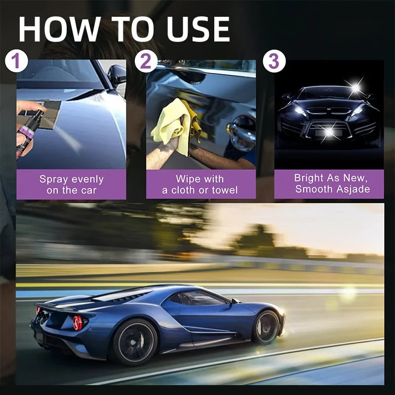 TurboSheen™ — Instantly Reveal Showroom Shine and Protect Your Ride Effortlessly