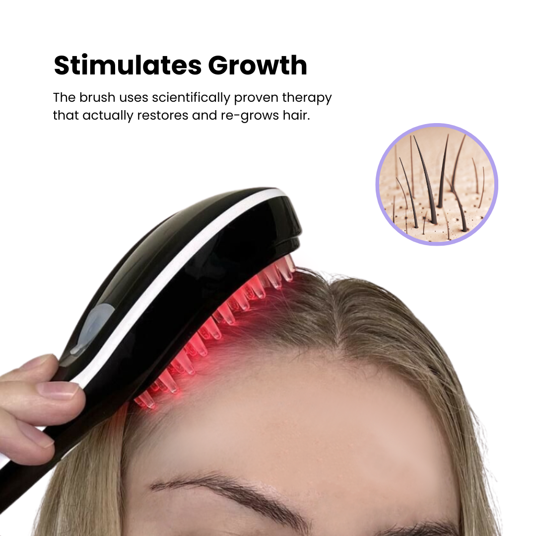 LuxeRenew™ 4in1 Hair Revival Brush — Unlock Thicker, Healthier Hair and Confidence Every Day