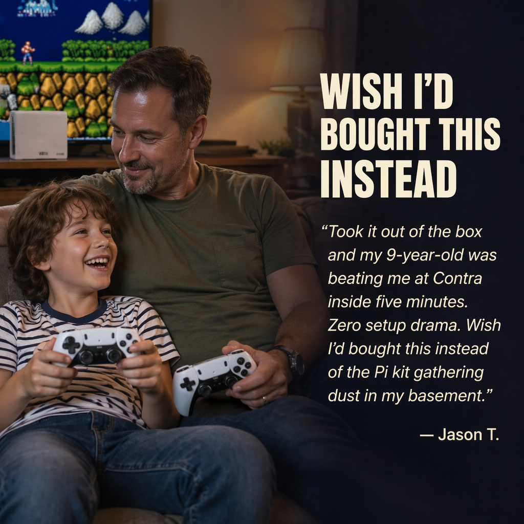 NovaArcade™ — Plug In, Link Up, and Fight Your Way Through Thousands of Retro Classics