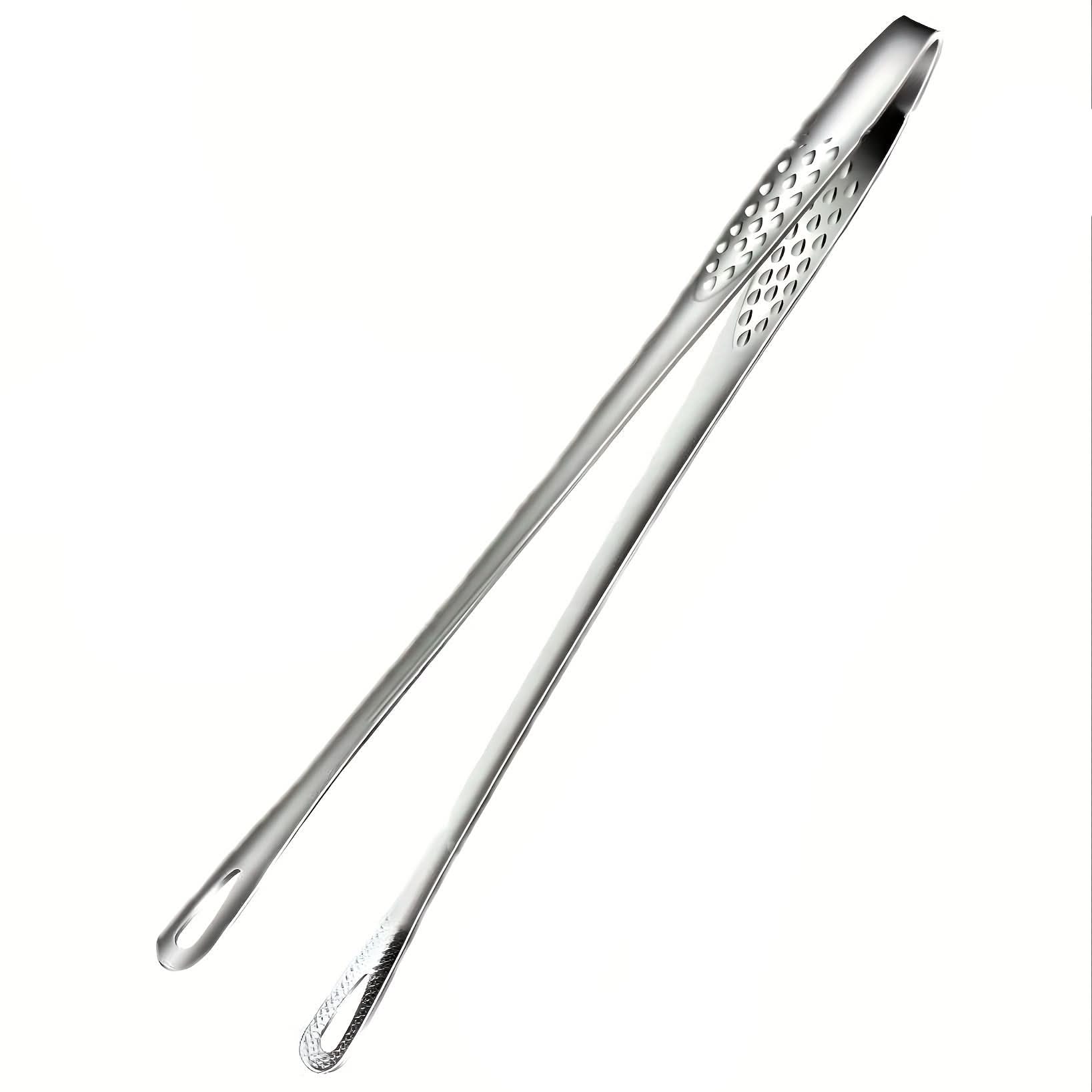 Stainless Steel BBQ and Camping Tongs for Outdoor Cooking