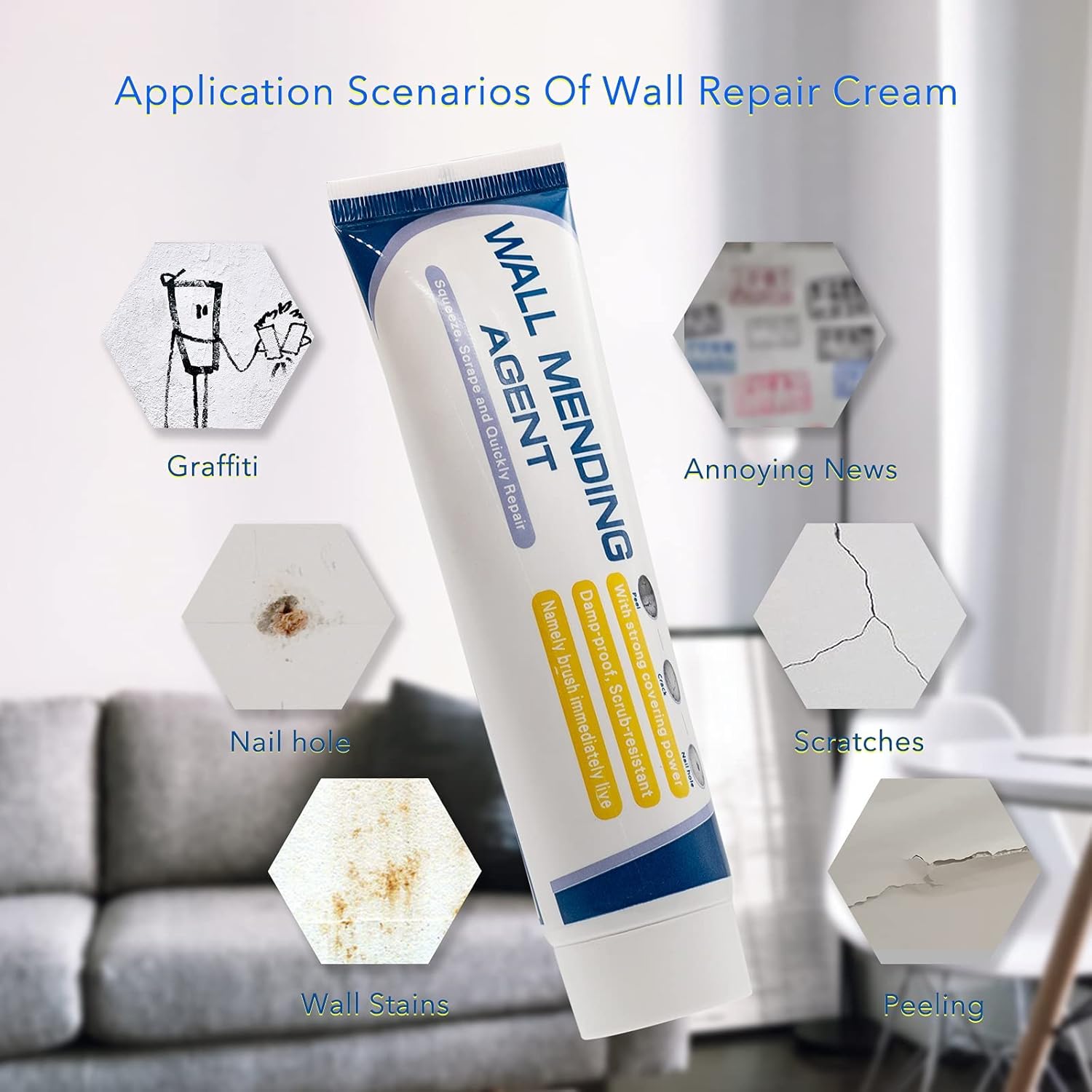 PurePatch™ — Instantly Transform Walls from Cracked to Flawless Without the Mess or Stress