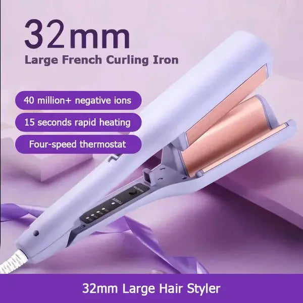 CurveLux™ Waver — Effortless, Head-Turning Waves That Make You Shine Instantly