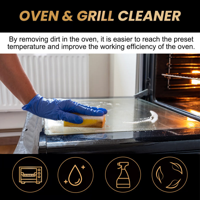 FlareFix™ Oven & Grill Reviver — Effortless Grease-Melting Power That Brings Your Kitchen Back to Life