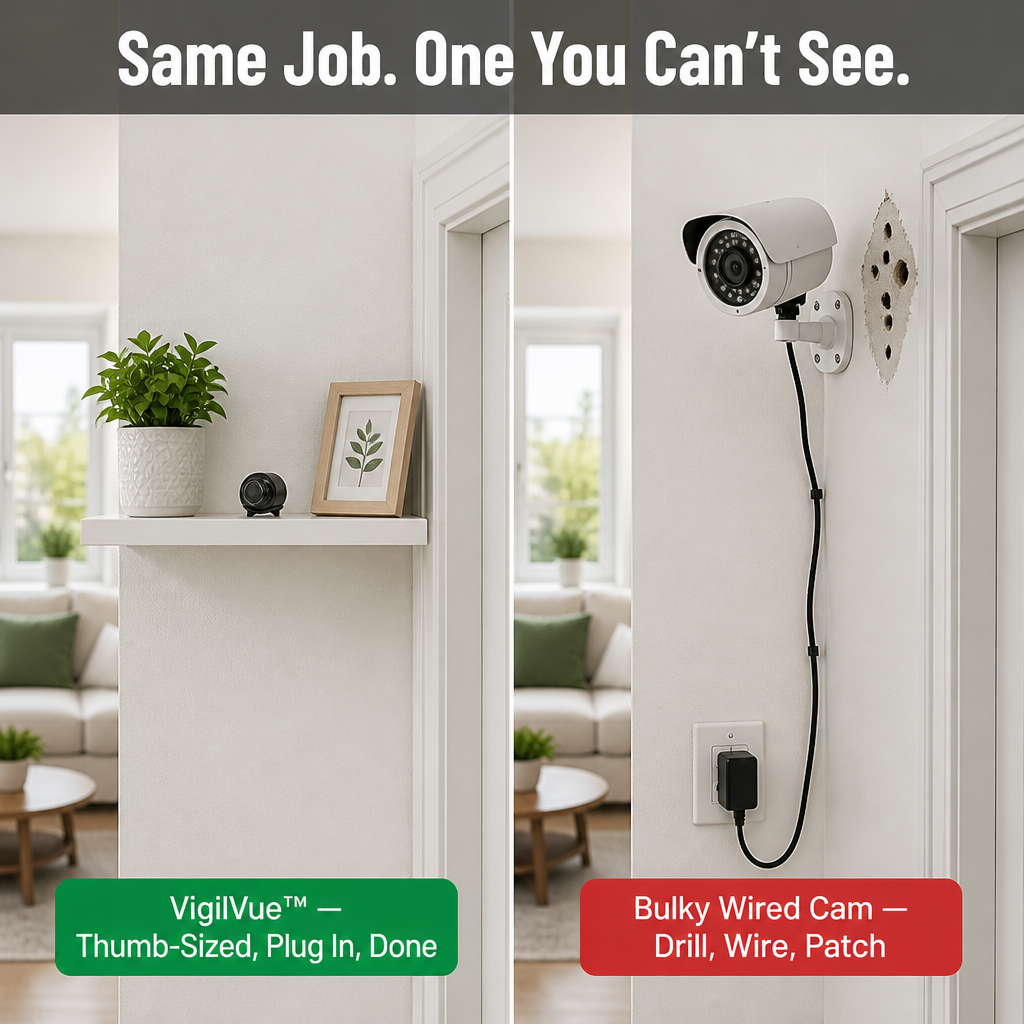 VigilVue™ — Monitor Every Home Angle in 1080p HD From Anywhere