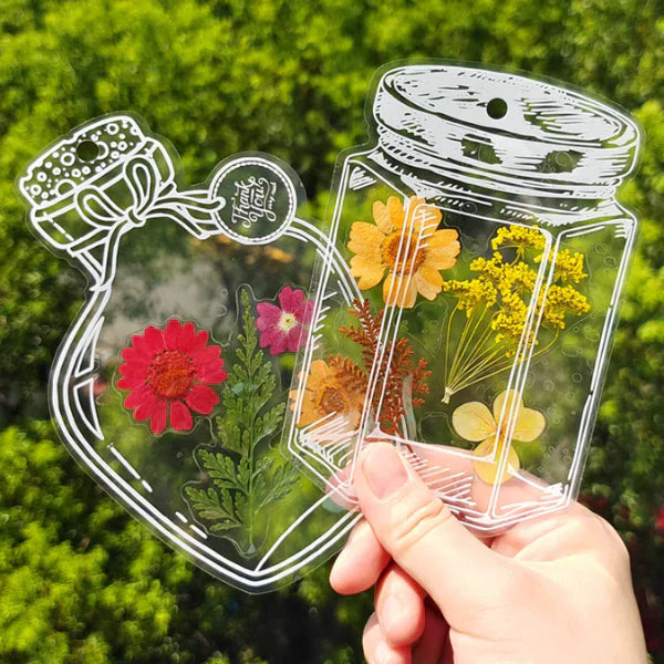 NatureNest™ Clear Stickers — Transform Your Keepsakes into Living Memories