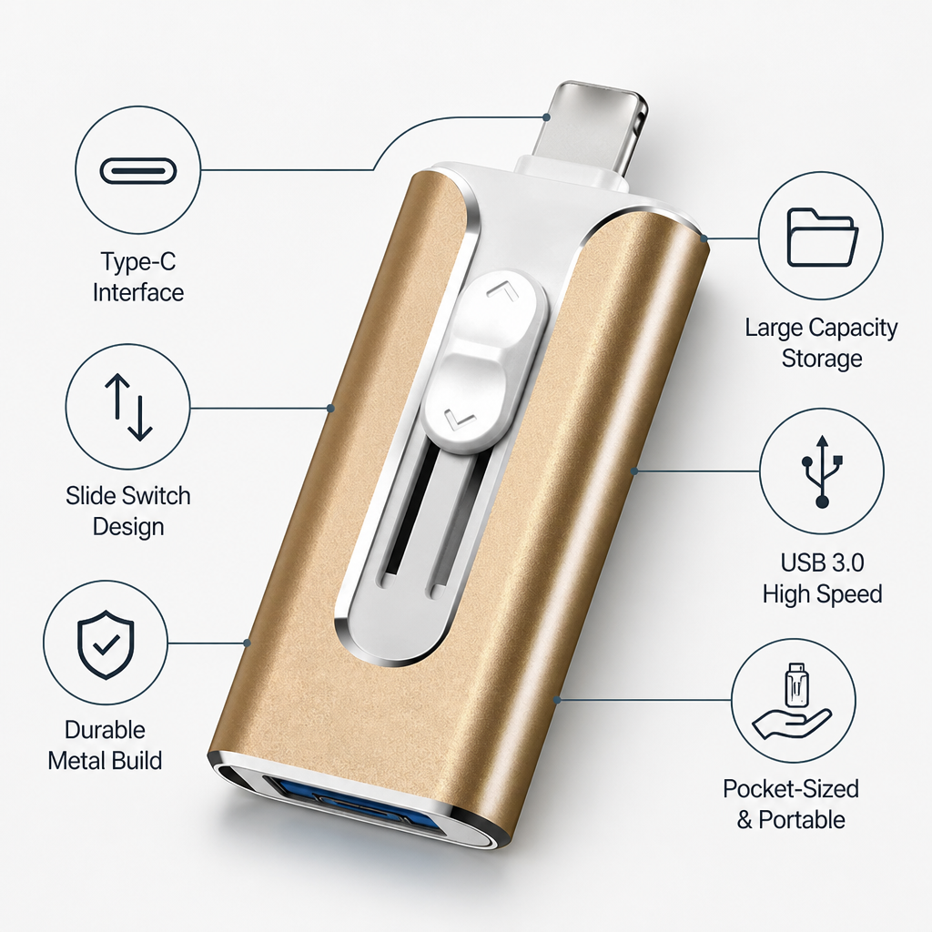 VantaFlash™ — Your Stylish, Unbreakable Vault for Every Memory and Moment