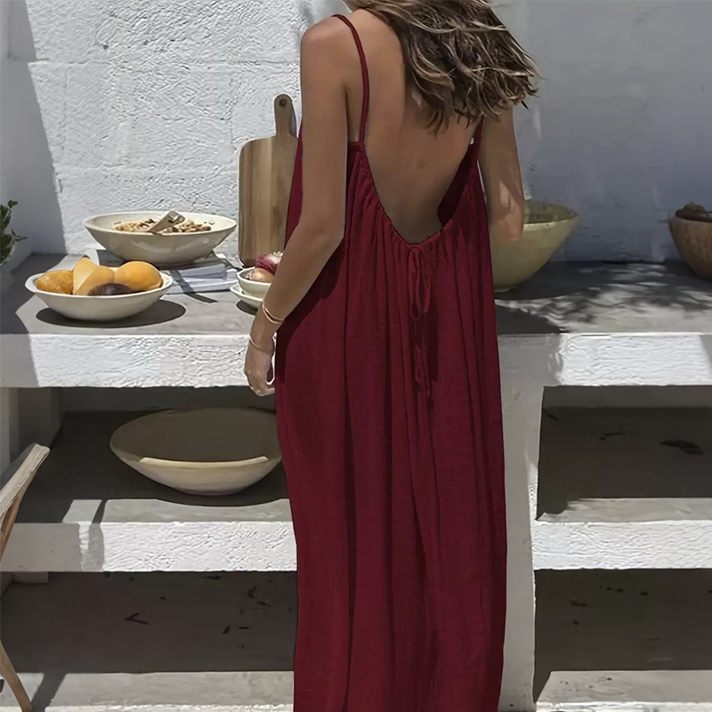 SerafinaWave™ Maxi Dress — Glide Through Summer with Unmatched Cool Comfort and Effortless Elegance