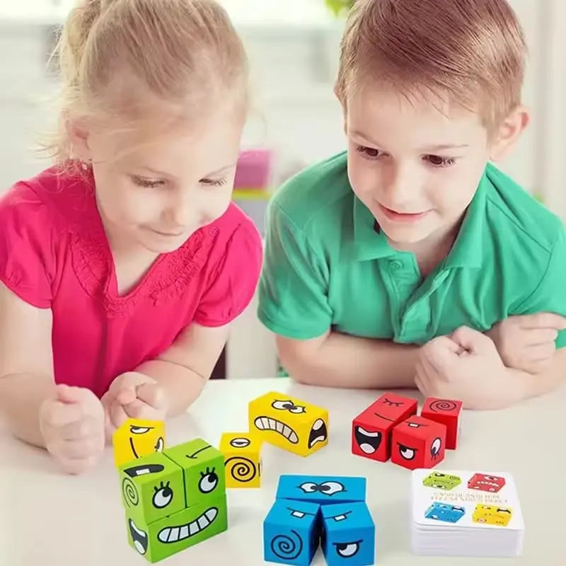 Wooden Educational Toy Building Blocks – Sorting, Stacking, Discovering (Ages 3+)
