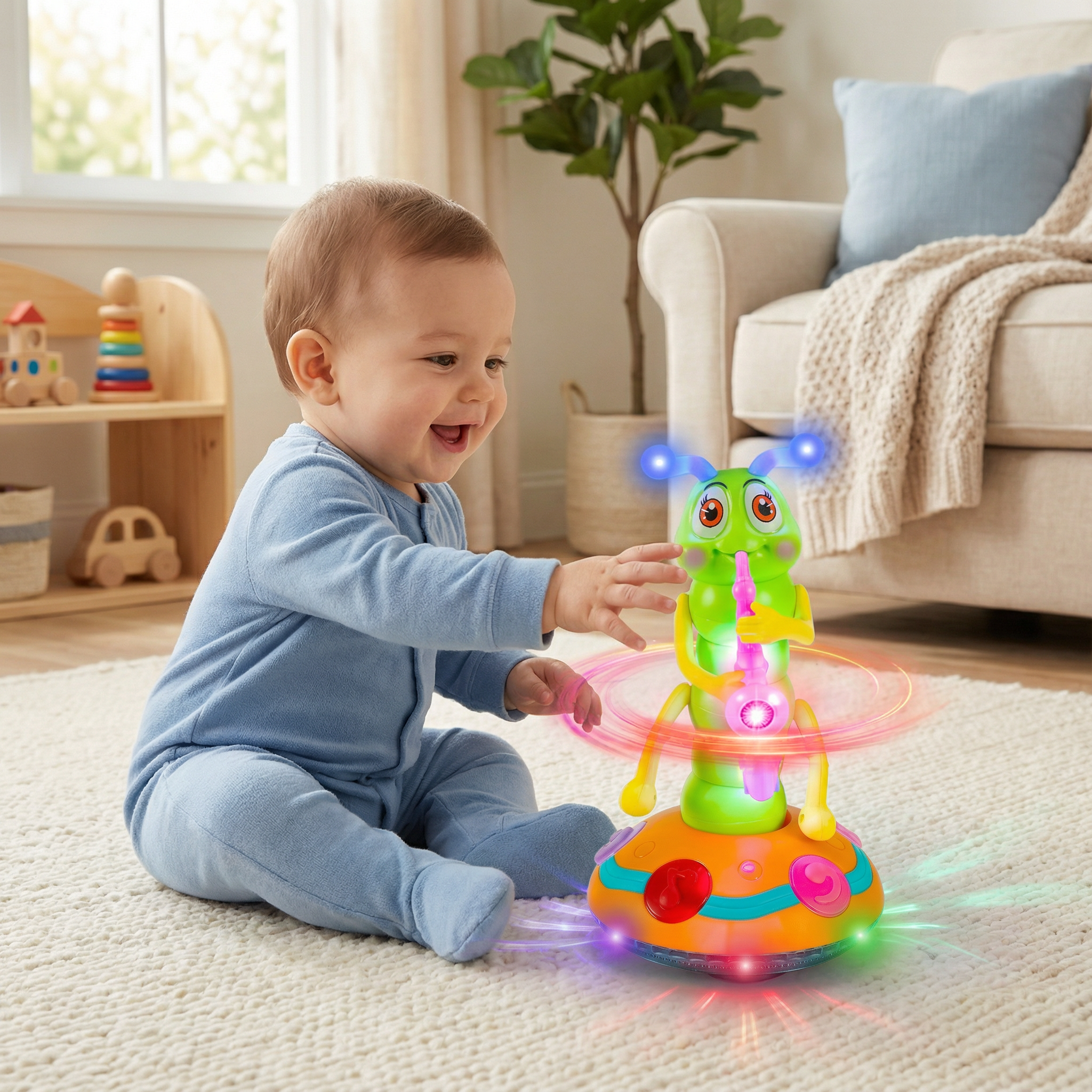 LumoLeap™ — Ignite Your Toddler’s Joy and Movement with Mesmerizing Lights and Music