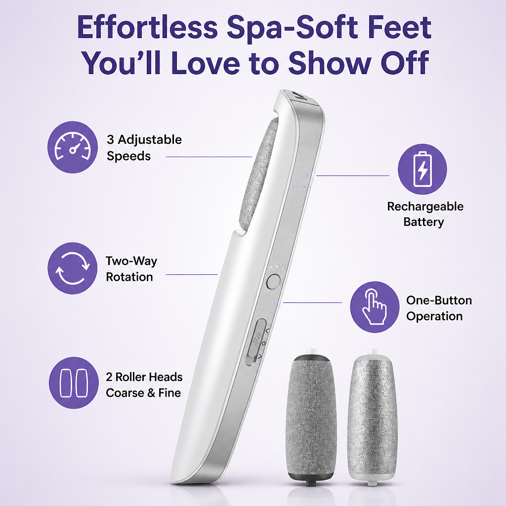 VelvetStep™ — Effortless Spa-Soft Feet You’ll Love to Show Off