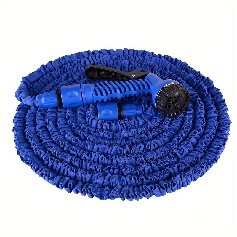 AquaStream – Versatile High-Pressure Garden Hose with Nozzle