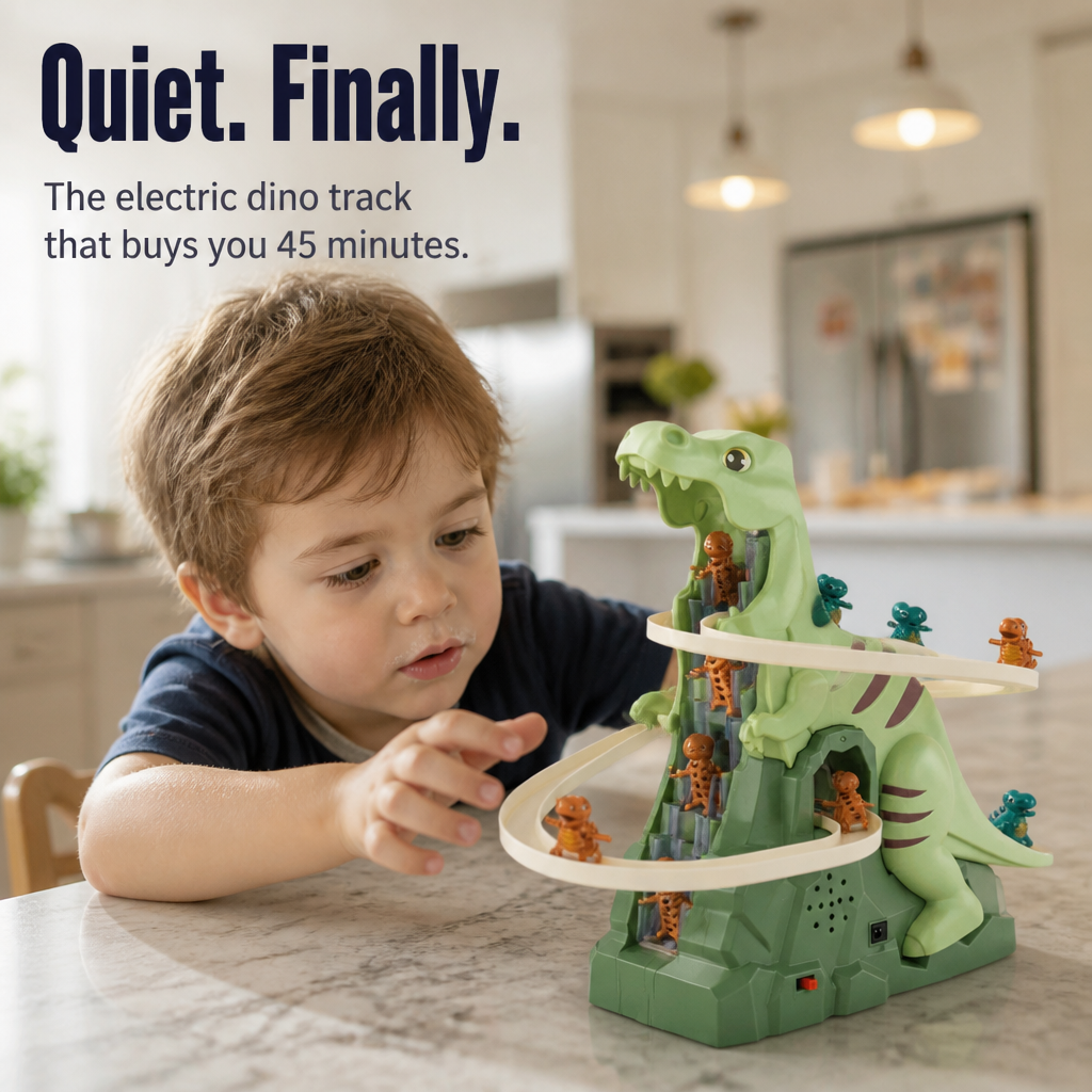 TerraRex™ — Keep Your Dino-Crazed Toddler Hooked In One Spot For Hours