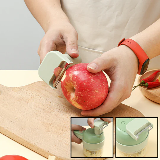 SharpSpin™ — Slash Prep Time & Clean Effortlessly for Joyful Cooking