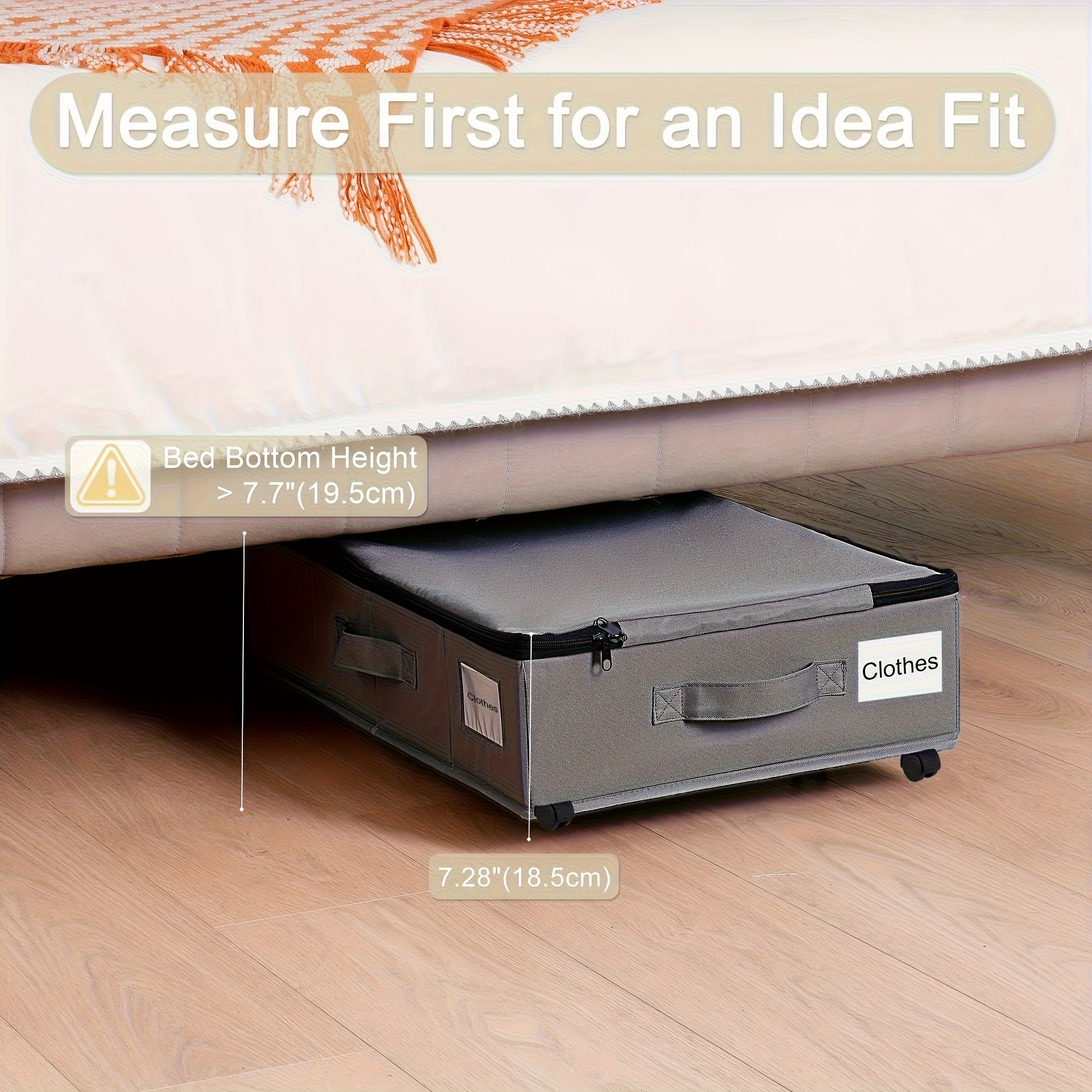 SmartSpace Under-Bed Organizer – Mobile Storage Solution