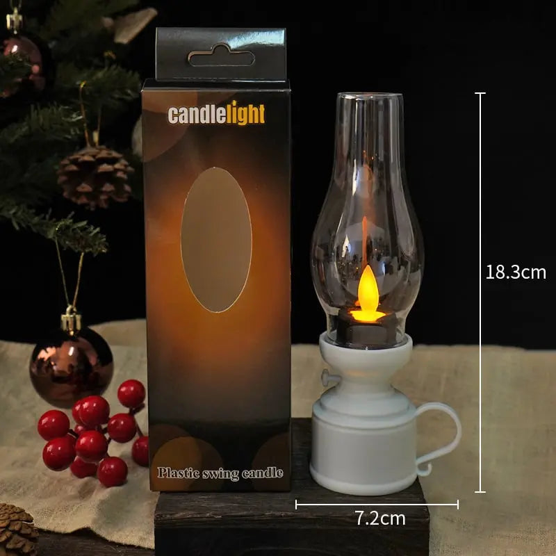 LED Lantern — Warm Glow, Zero Fire Hazard