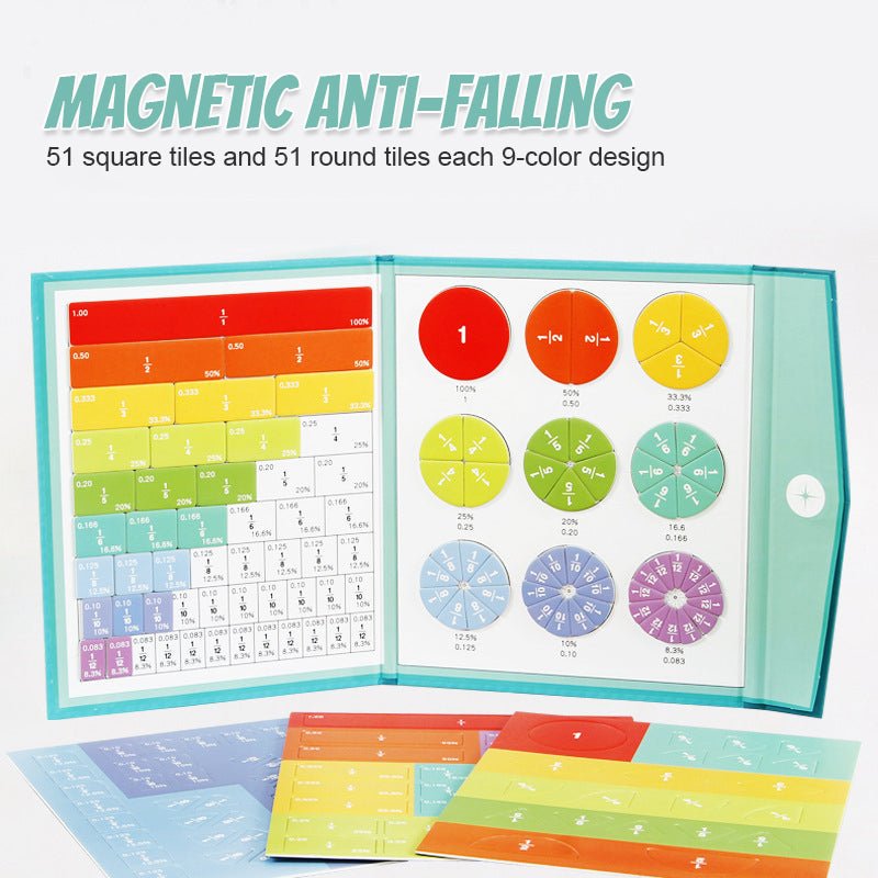 MagniMath™ — Ignite Confidence by Making Fractions Click in a Fun, Hands-On Way