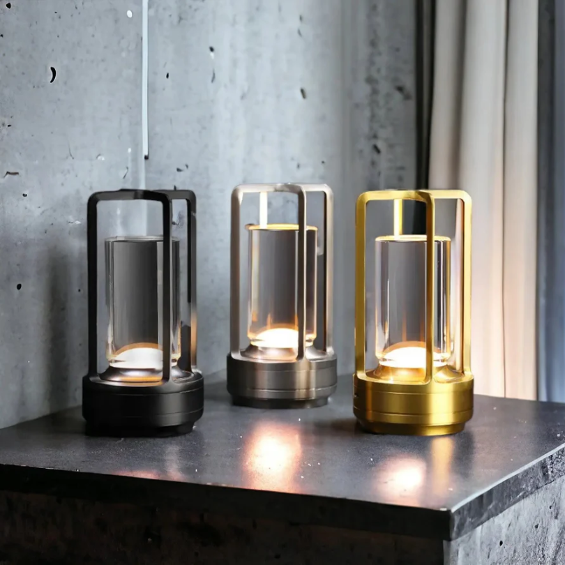 Wireless LED Desk Lamp with Dimmer – Scandinavian Design