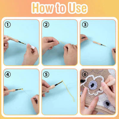 ThreadMuse™ Needle Set — Create Stunning Embroidery Effortlessly and Amaze Every Eye