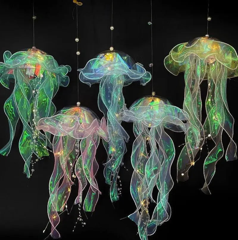 Luminescent Jellyfish Accent Lamp for Mood Lighting