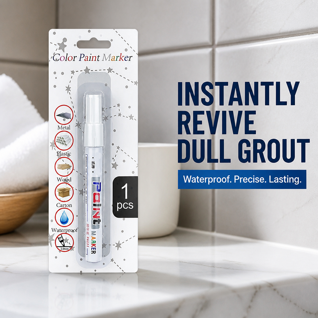 RevitaLine™ — Instantly Bring Your Grout Back to Life with Waterproof Precision