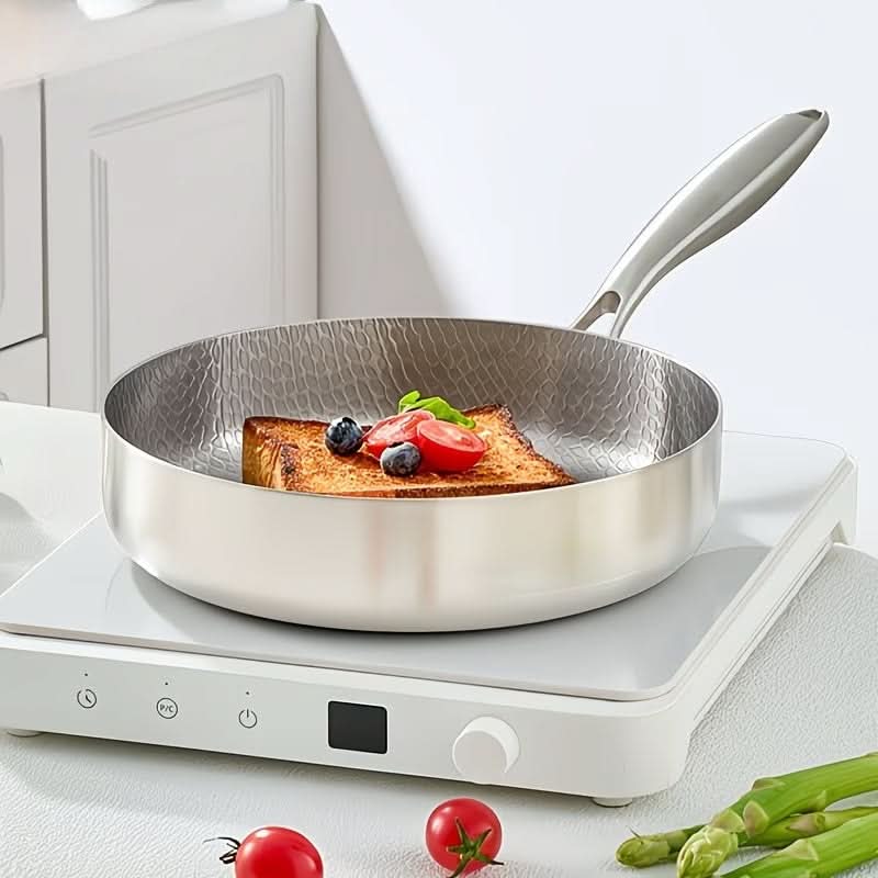 Stainless Steel Non-Stick Frying Pan for Everyday Cooking