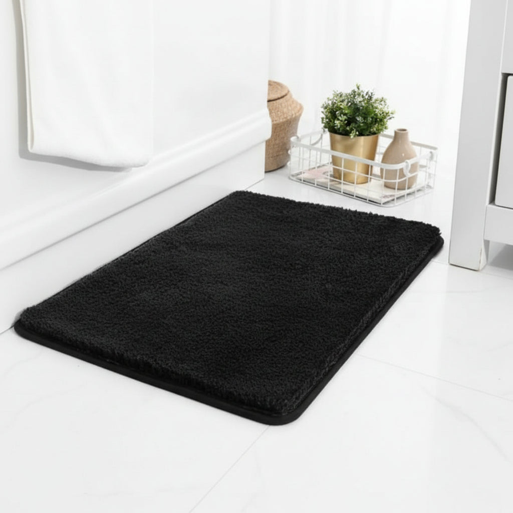 Plush and Super Absorbent Bathroom Rug