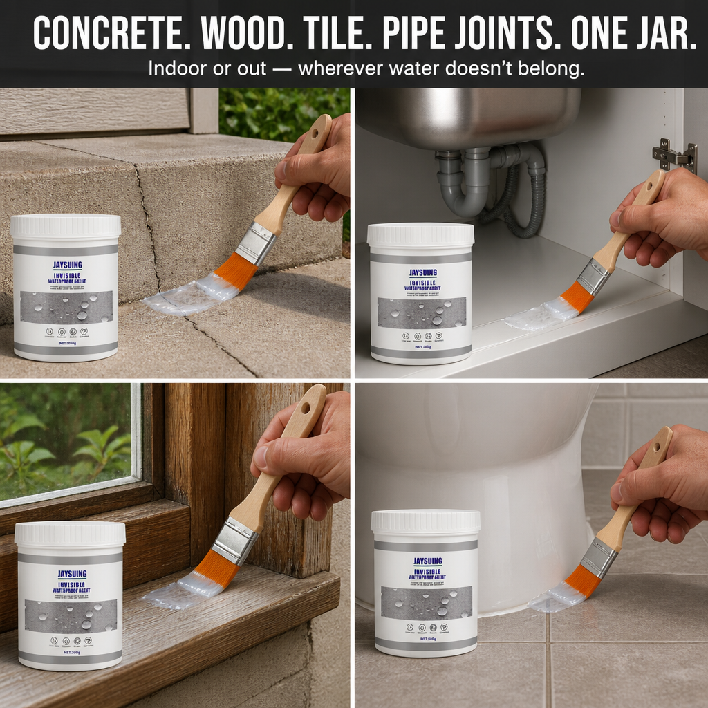 ShieldSeal™ — Apply Once, Seal Hidden Leaks Without a Plumber's Help