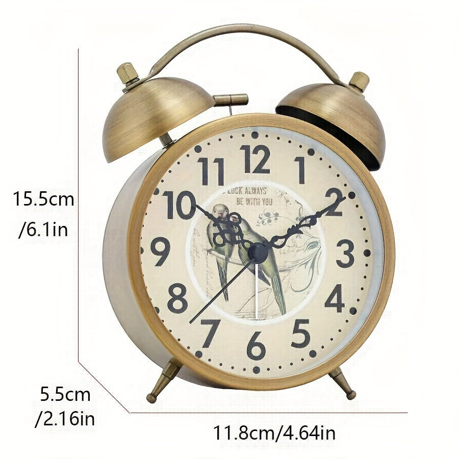 Nordic Elegance – Vintage Glow Alarm Clock