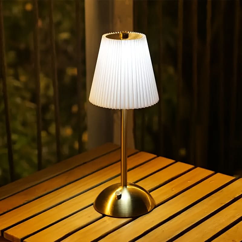 Rechargeable LED Table Lamp Set with Touch Control - 3 Color Modes