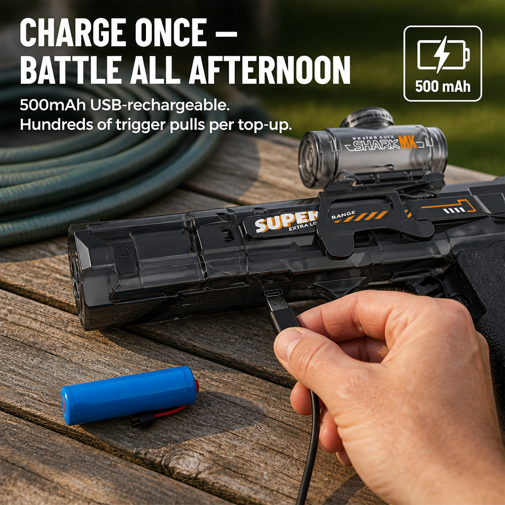 AquaBlast™ — Cover the Entire Yard Up to 26 Feet Without Any Pumping