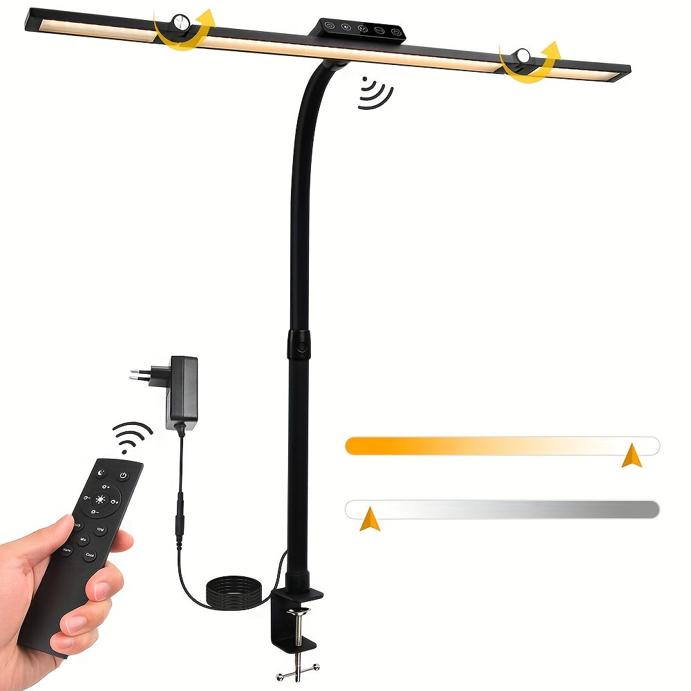 LuminBright 18W Adjustable LED Task Lamp for Optimal Lighting