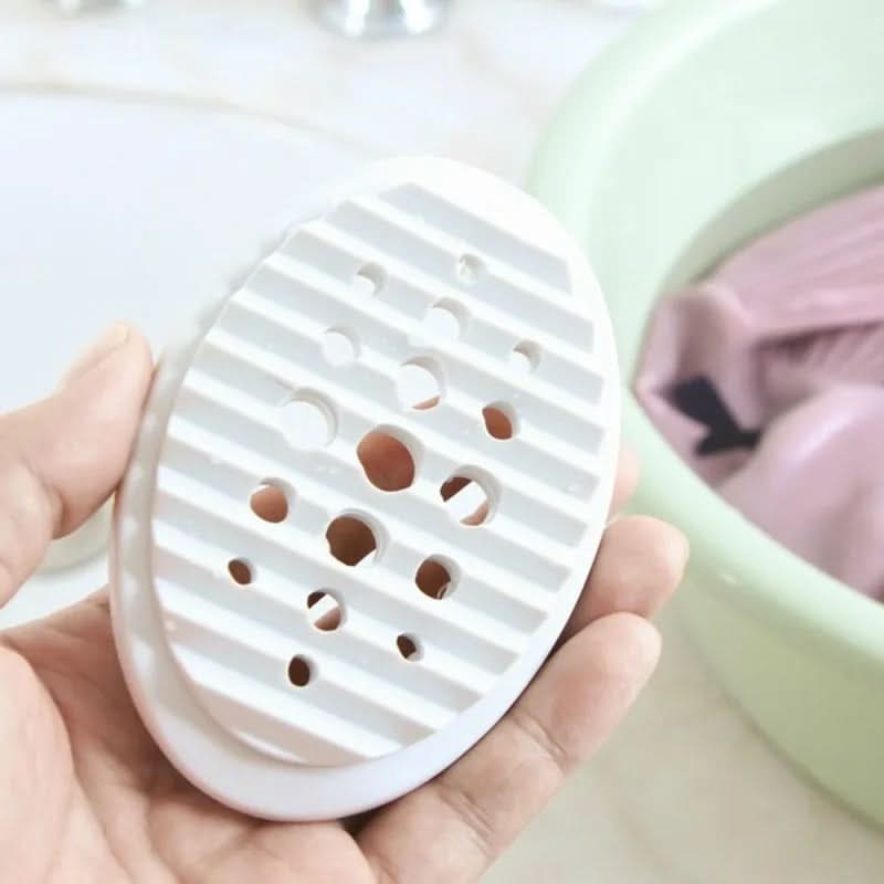 Silicone Soap Holder and Dish for Easy Draining