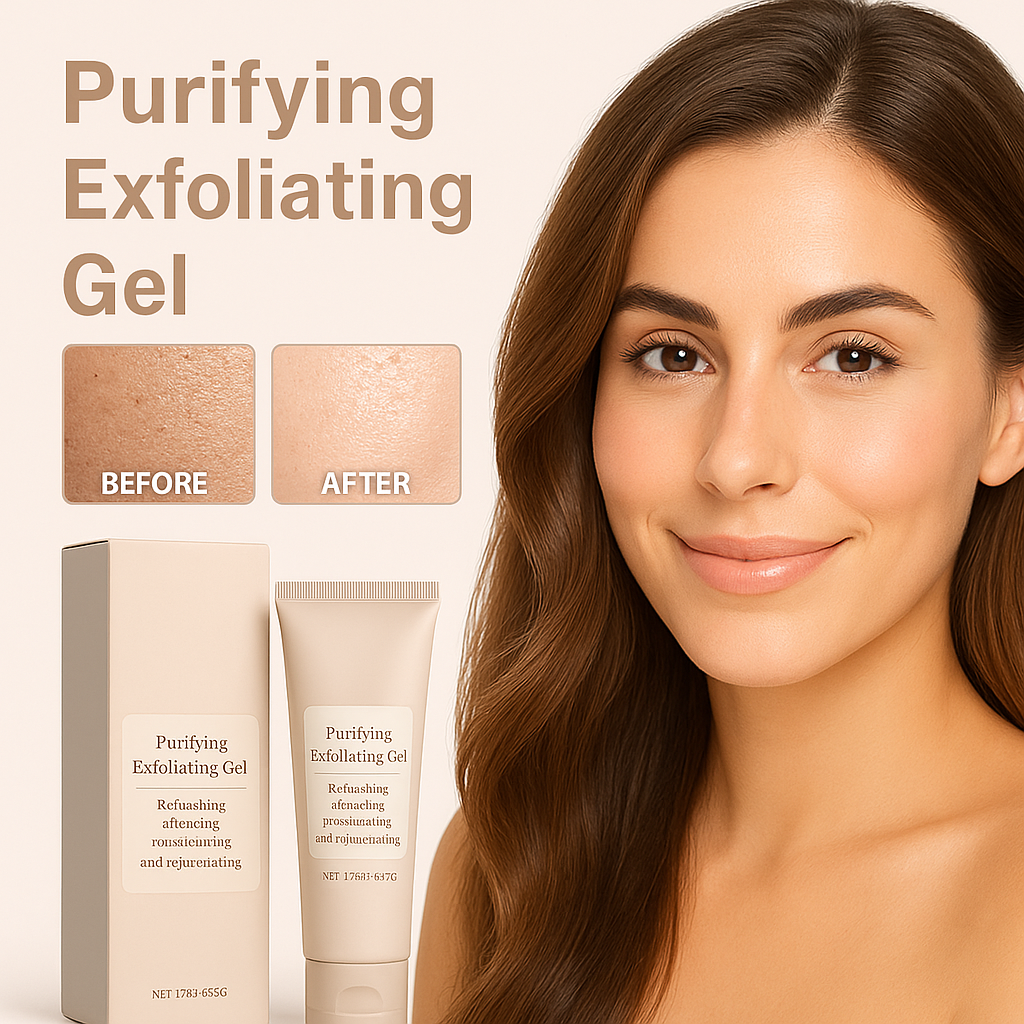 GlowCraft™ Exfoliating Gel — Reveal Radiant, Baby-Soft Skin That Commands Attention Instantly