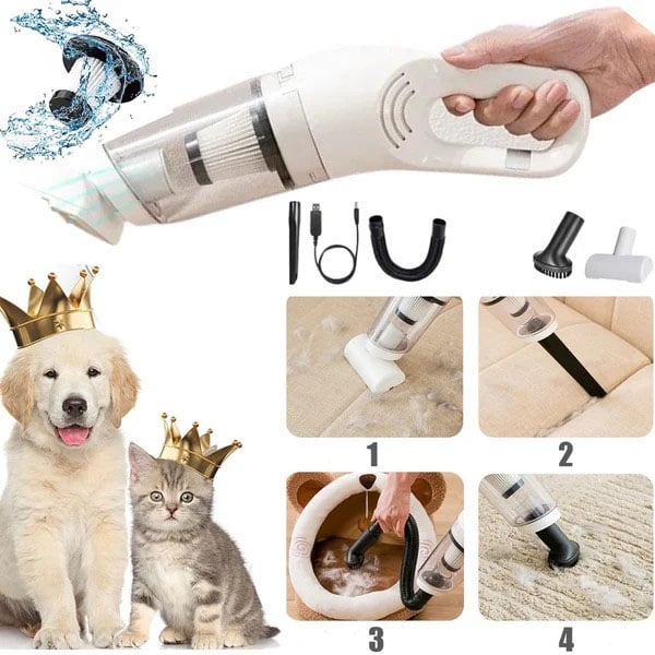 PulseSweep™ Cordless Handheld Vacuum — Conquer Pet Hair and Messes Instantly with Effortless Power