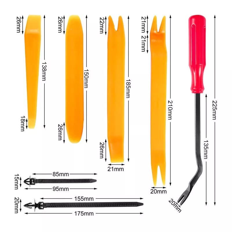 GripTight™ Car Clip Kit — Lock Your Panels Tight and Drive with Confidence