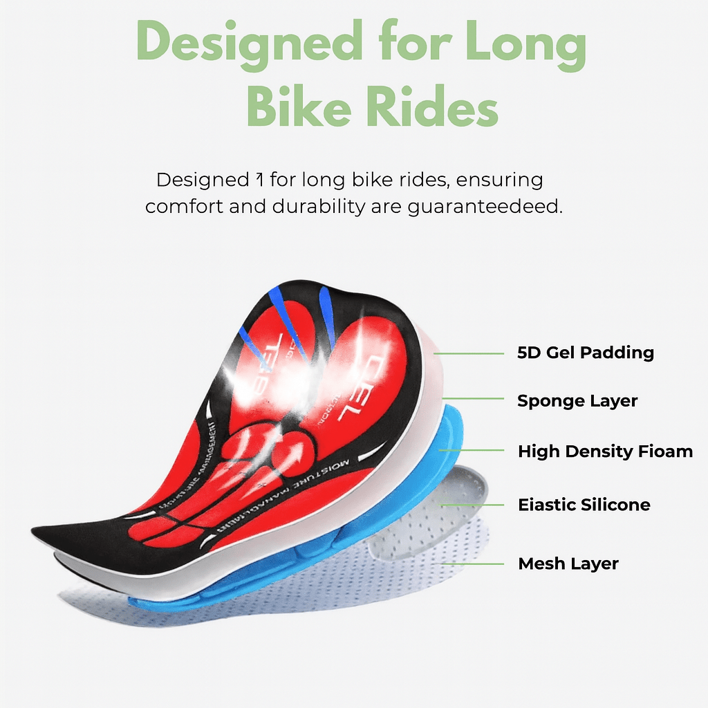 Comfort-Enhancing Cycling Shorts for Pain-Free Rides