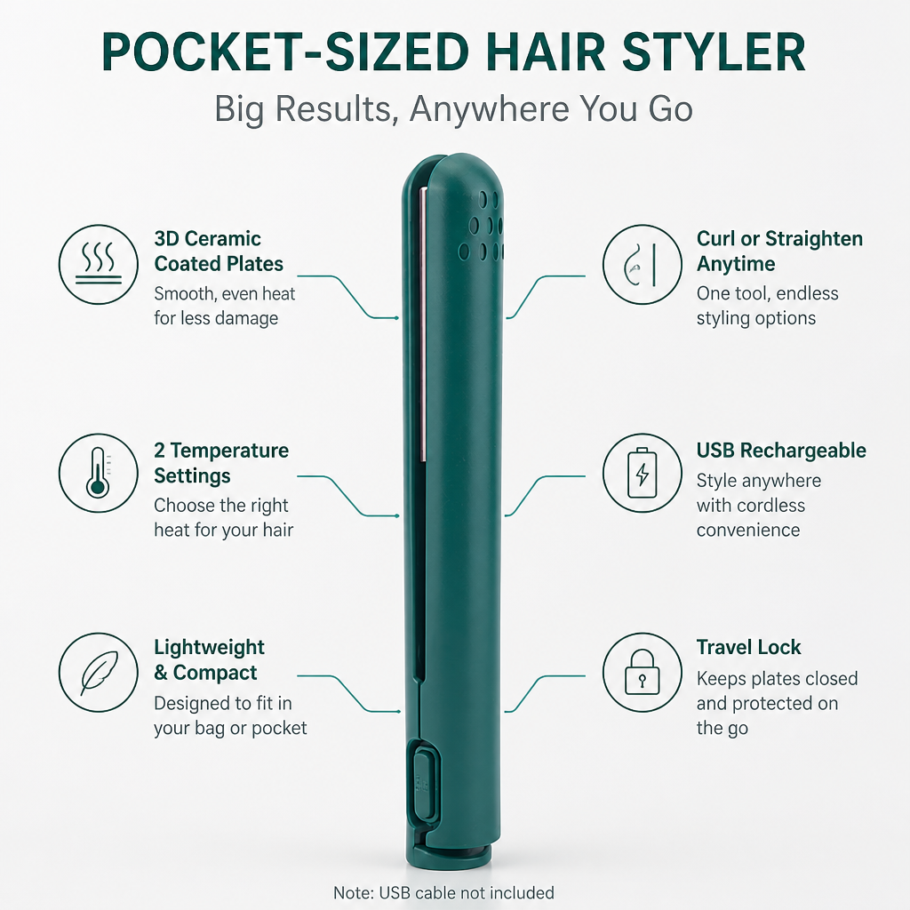 StyleVeil™ — Your Pocket-Sized Secret to Instant Glam and Hair Confidence