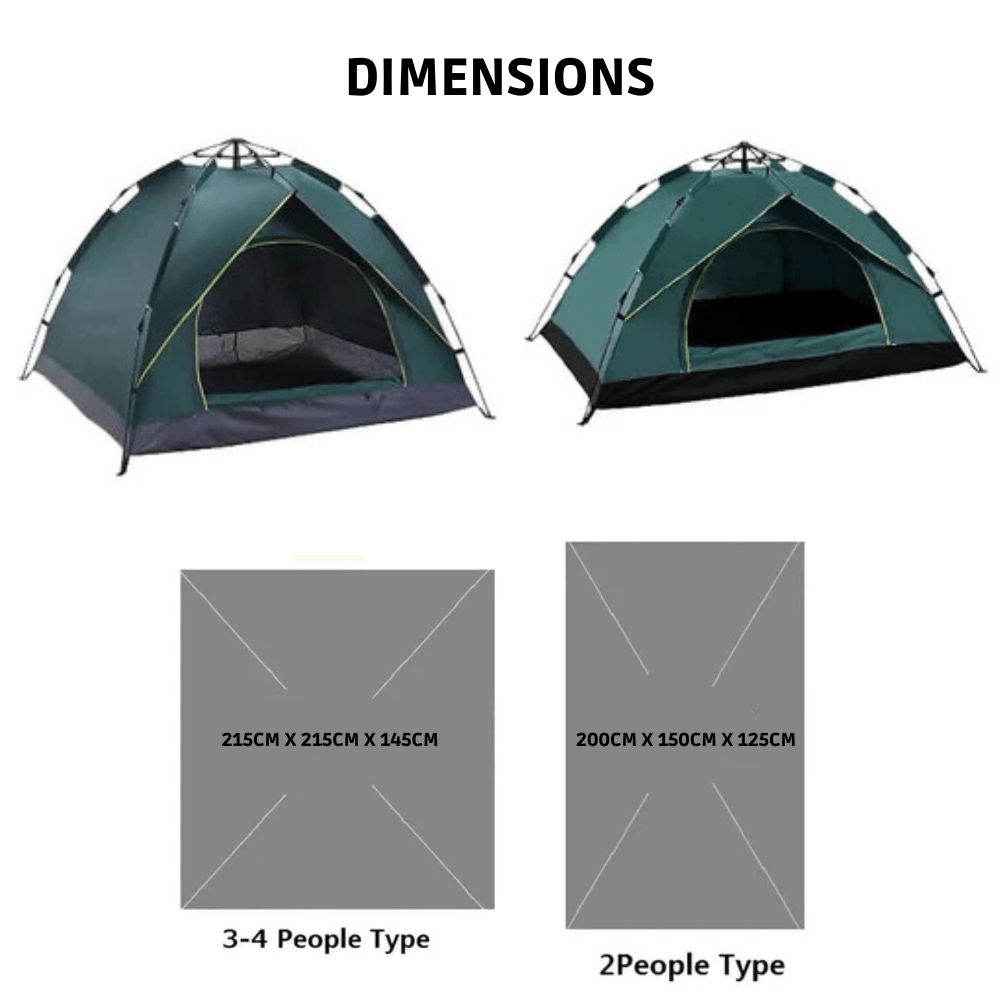 Quick-Deploy Outdoor Shelter for Hassle-Free Adventures