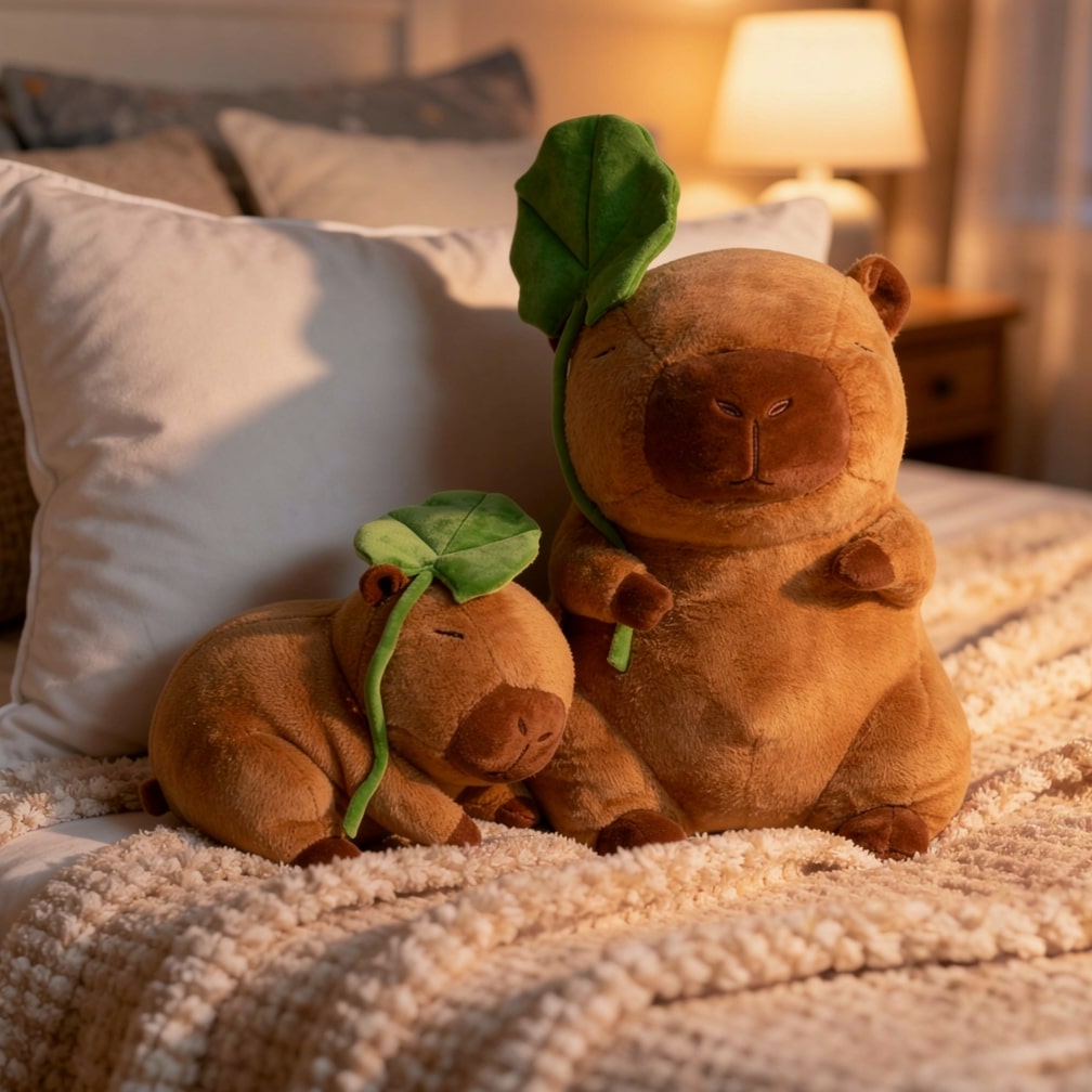 CuddleBuddy Capybara Plush Toy for All Ages