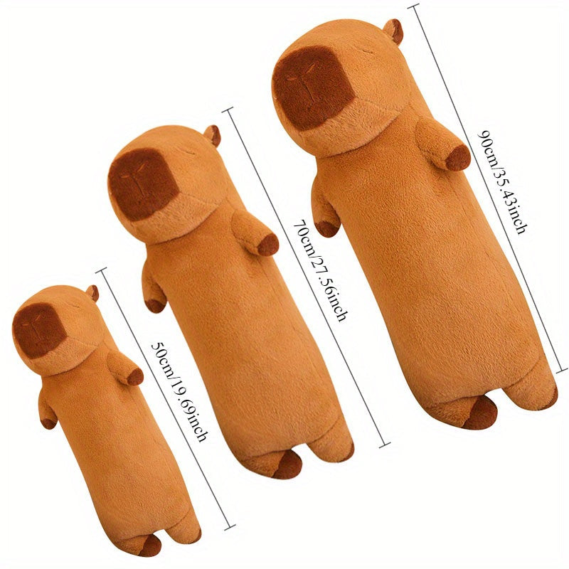 Serene Capybara Plush Toy | Comfort Companion for Relaxation
