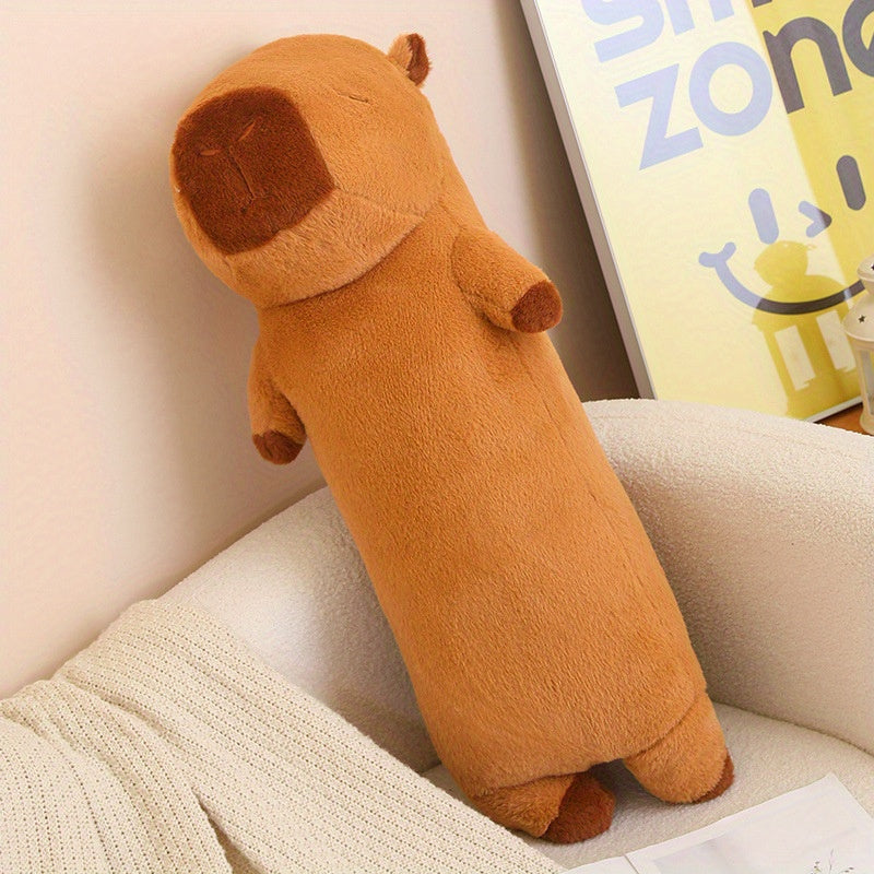 Serene Capybara Plush Toy | Comfort Companion for Relaxation